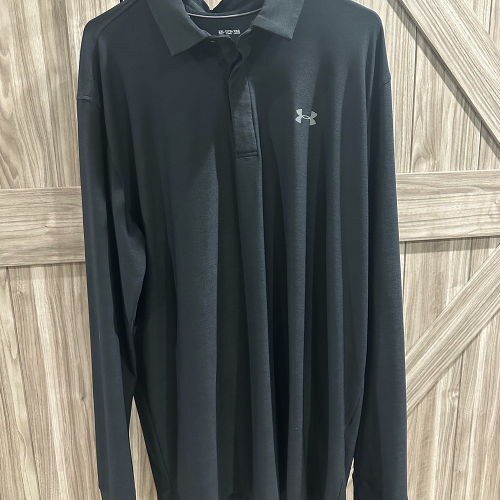 Under Armour Men's Charcoal Long Sleeve Tee